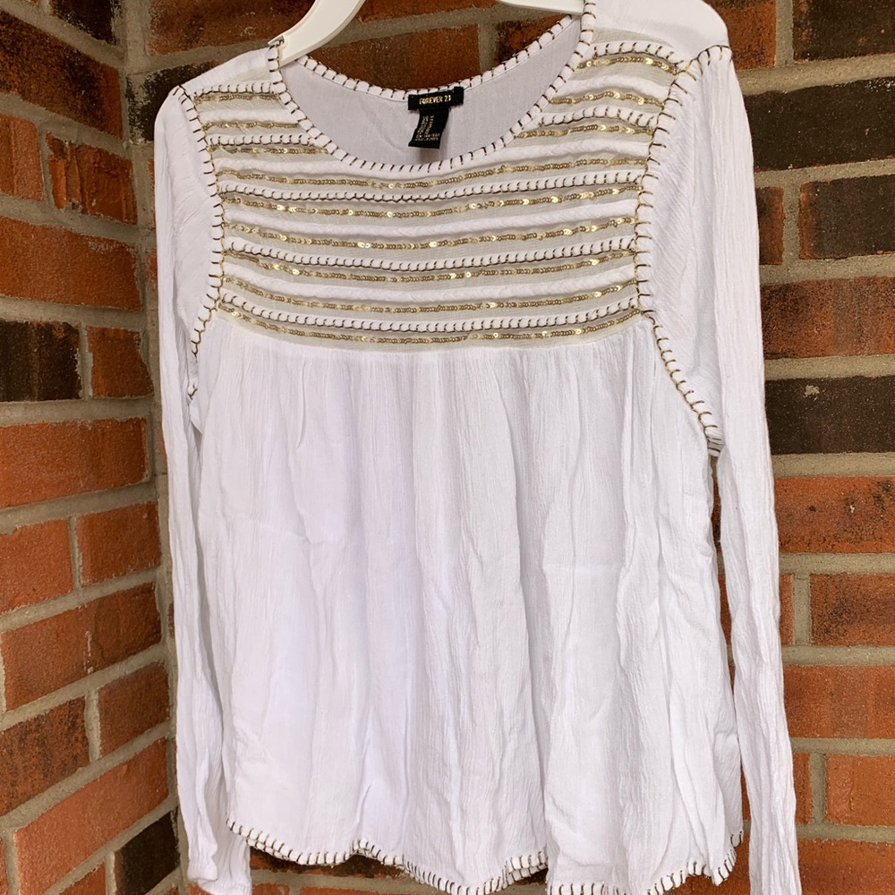 Forever 21‎ long sleeve blouse